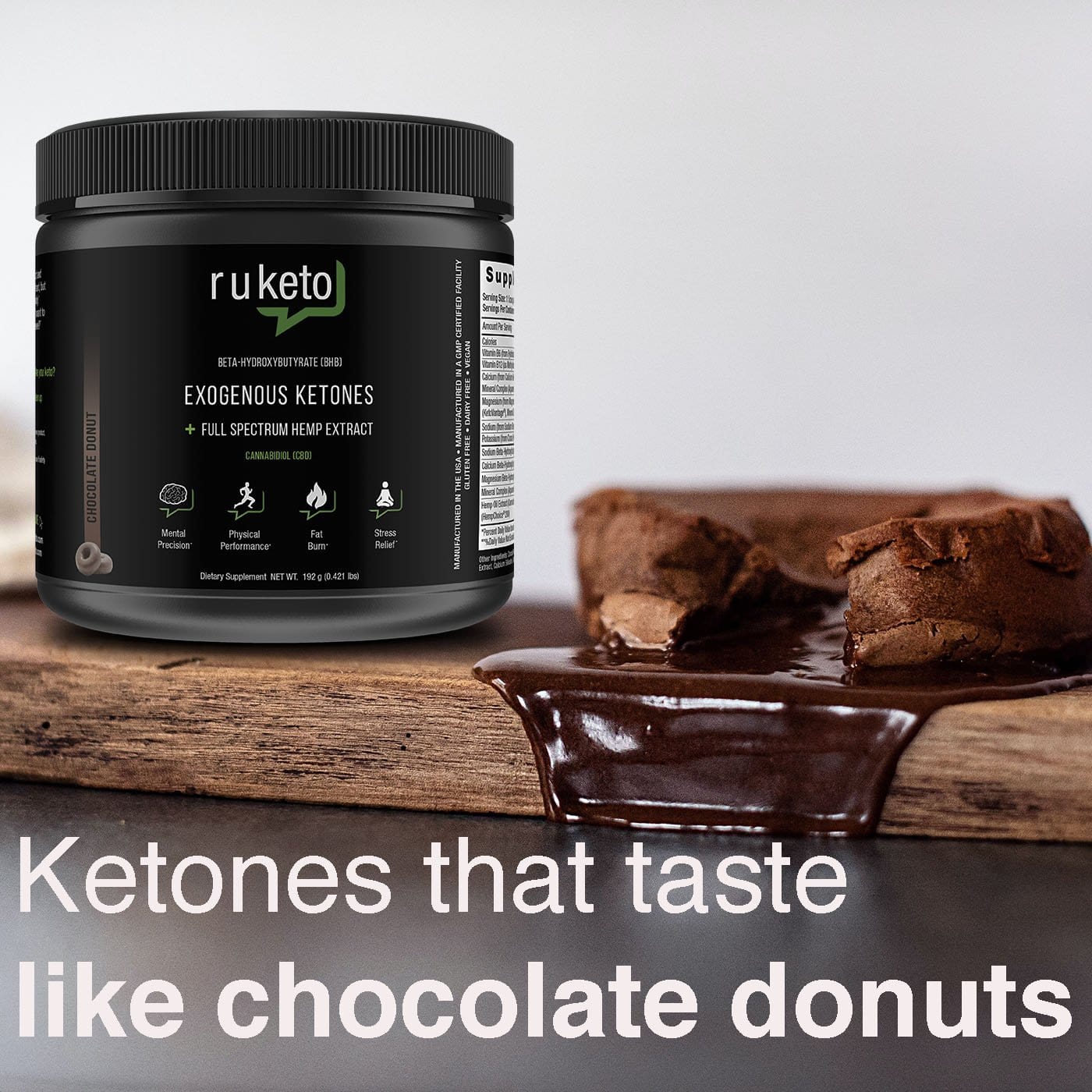 Exogenous Ketones (BHB) with Full Spectrum Extract. The Best Keto Supplement Today.